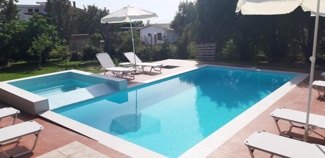 Maria Lemoni Swimming Pool Apartment 네아 스키오니 외부 사진